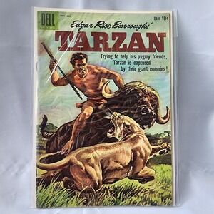 Tarzan Dell Comics Nov-Dec 1959 Issue Vintage Collectible Edgar Rice‎ Burroughs